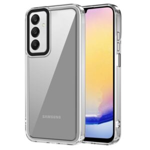 Read more about the article Amazon Basics Back Case Cover for Samsung Galaxy M15 5G (Polycarbonate, Thermoplastic Polyurethane_Transparent)