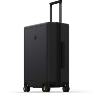 Read more about the article LEVEL8 Luminous Luggage, Black, Checked-Medium 24 Inch