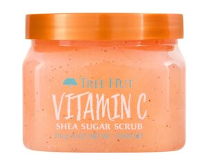 Read more about the article Tree Hut Vitamin C Shea Sugar Scrub, 18 oz, Ultra Hydrating and Exfoliating Scrub for Nourishing Essential Body Care