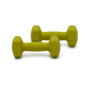 Read more about the article amazon basics Neoprene Dumbbells, Set Of 2, (2.3 Kgs Each ) – Green